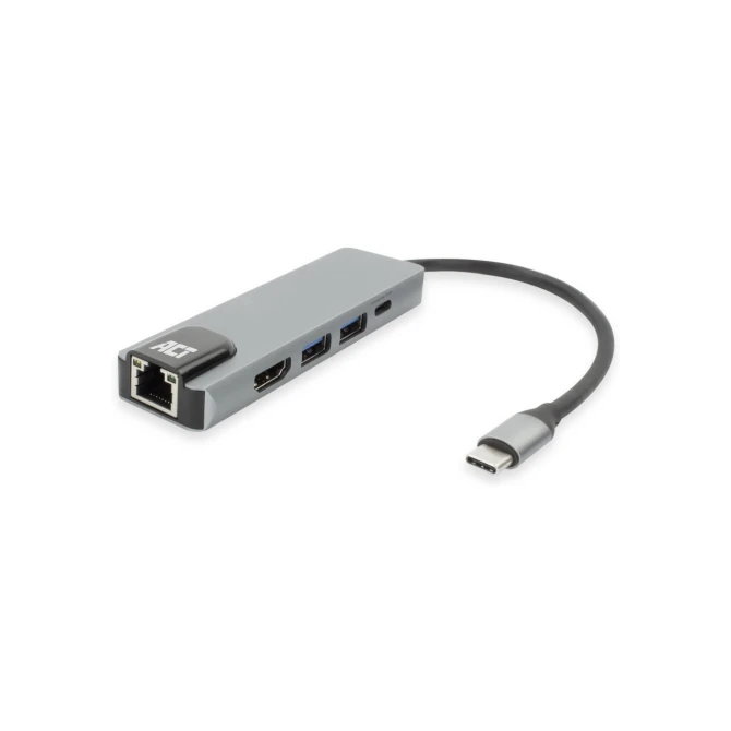 ACT AC7091 laptop dock & poortreplicator Bedraad USB 3.2 Gen